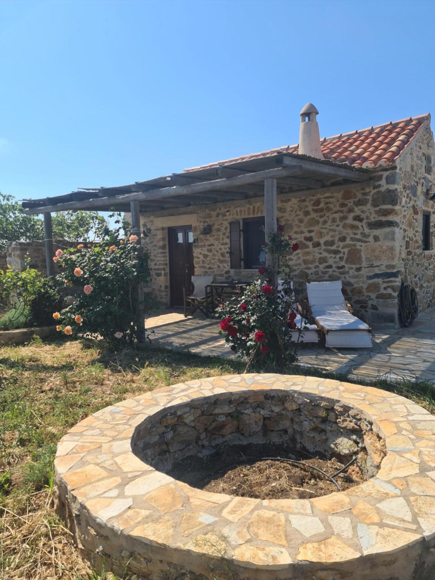 Вилла The Stone House Potamos  Экстерьер фото